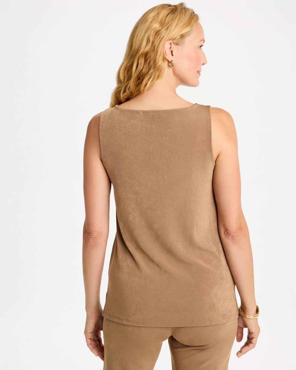 トップス andmary Zoff slit tank ANDMARY】Zoff slit tank